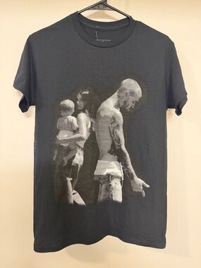 💿🏟️💿 Justin Bieber SWAG Album Graphic Black Tee - Size S